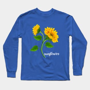 sunflower beatiful Long Sleeve T-Shirt